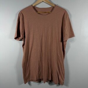 AllSaints T-Shirt Mauve Pink Size XL